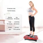 Plaque Vibrante Fitness, Twister Plaque Électronique Perte De Poids Taille Wriggling Plate Équipement Fitness, Matériel Abdos Musculation – Image 6