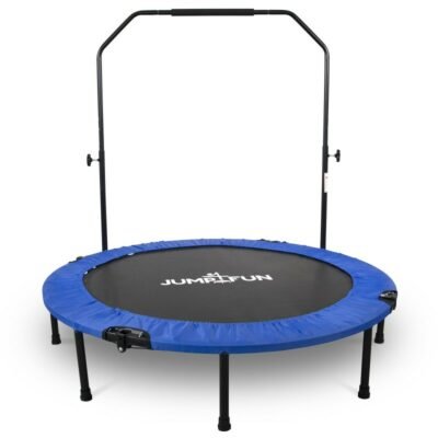 Mini Trampoline Fitness Jump4fun Pliable Double-Bar – Ø122cm