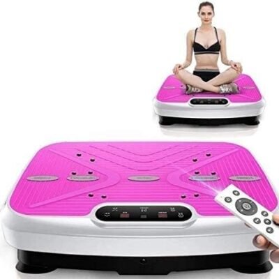 NZDY Support Light Vibration Plate Exercice Hine Alimentation Conseil Formateur Perte de Poids Fat Power Plate Fitness Trainer Perte Hine Corps Entier Secouant Perdre La Graisse Bras Minces Taille Mi