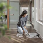 SpinWave Robot - 2931N Robot aspirateur 2 en 1 - Deux modes de nettoyage - Aspire avec puissance - Lave activemente - Autonomie 130 min - Parquets/tapis/carrelages - Deux réservoirs distincts - Action mécanique du lavage (disques frottants) - Pilotage par application - 50dB en – Image 5