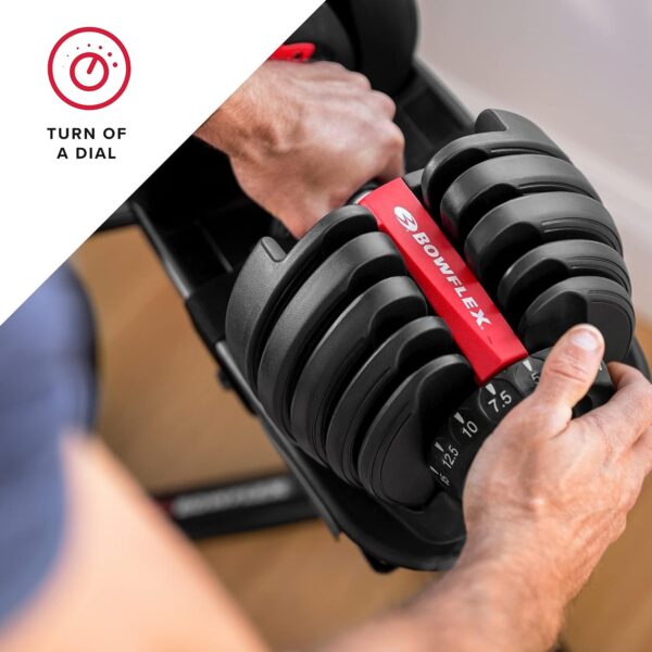 Bowflex Haltère Compact à Charge Variable SelectTech (prix pour 1 haltère) – Image 5