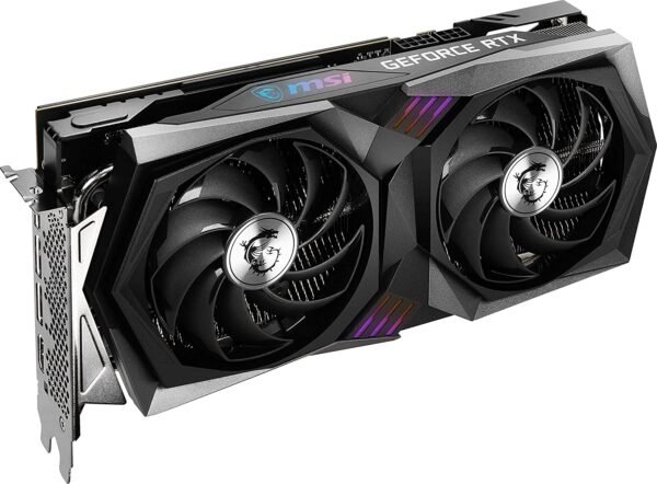 MSI GeForce RTX 3060 Gaming X 12G Carte Graphique - GPU RTX 3060, GDDR6 12Go (15Gbps/192 Bits), PCIe 4.0-2 x Ventilateurs TORX 4.0 - HDMI 2.1, DisplayPort 1.4a – Image 5