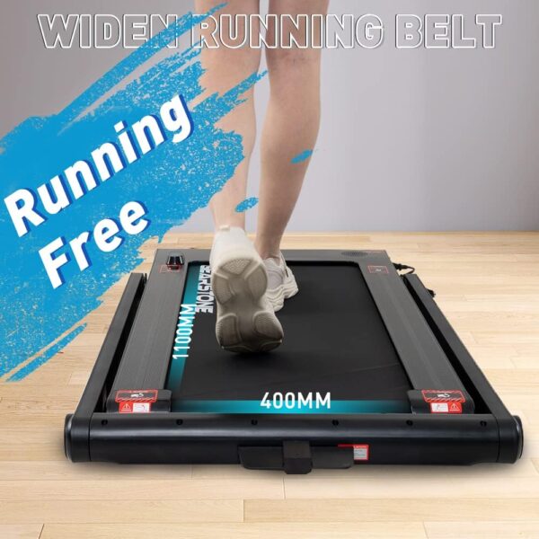 Tapis De Course Pliable VEVOR - 6 Km/h - LED Et Télécommande - Usage Domestique/Bureau
