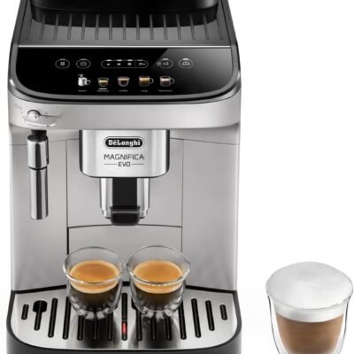 De’Longhi Magnifica Evo Machine a Café Grain ECAM292.33.SB, Machine Expresso et Cappucino, Argent