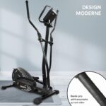 Skandika Adrett/Eleganse - Vélo elliptique Crosstrainer - Bluetooth - Appli - 15 Prog - 32 Niveaux de résistance - Inertie 12 kg - Max. 130 kg – Image 5