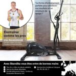 Skandika Adrett/Eleganse - Vélo elliptique Crosstrainer - Bluetooth - Appli - 15 Prog - 32 Niveaux de résistance - Inertie 12 kg - Max. 130 kg – Image 8