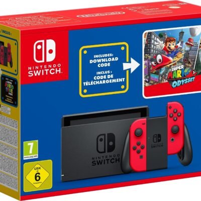 Nintendo Switch + Super Mario Odyssey (pack MARIO DAY)