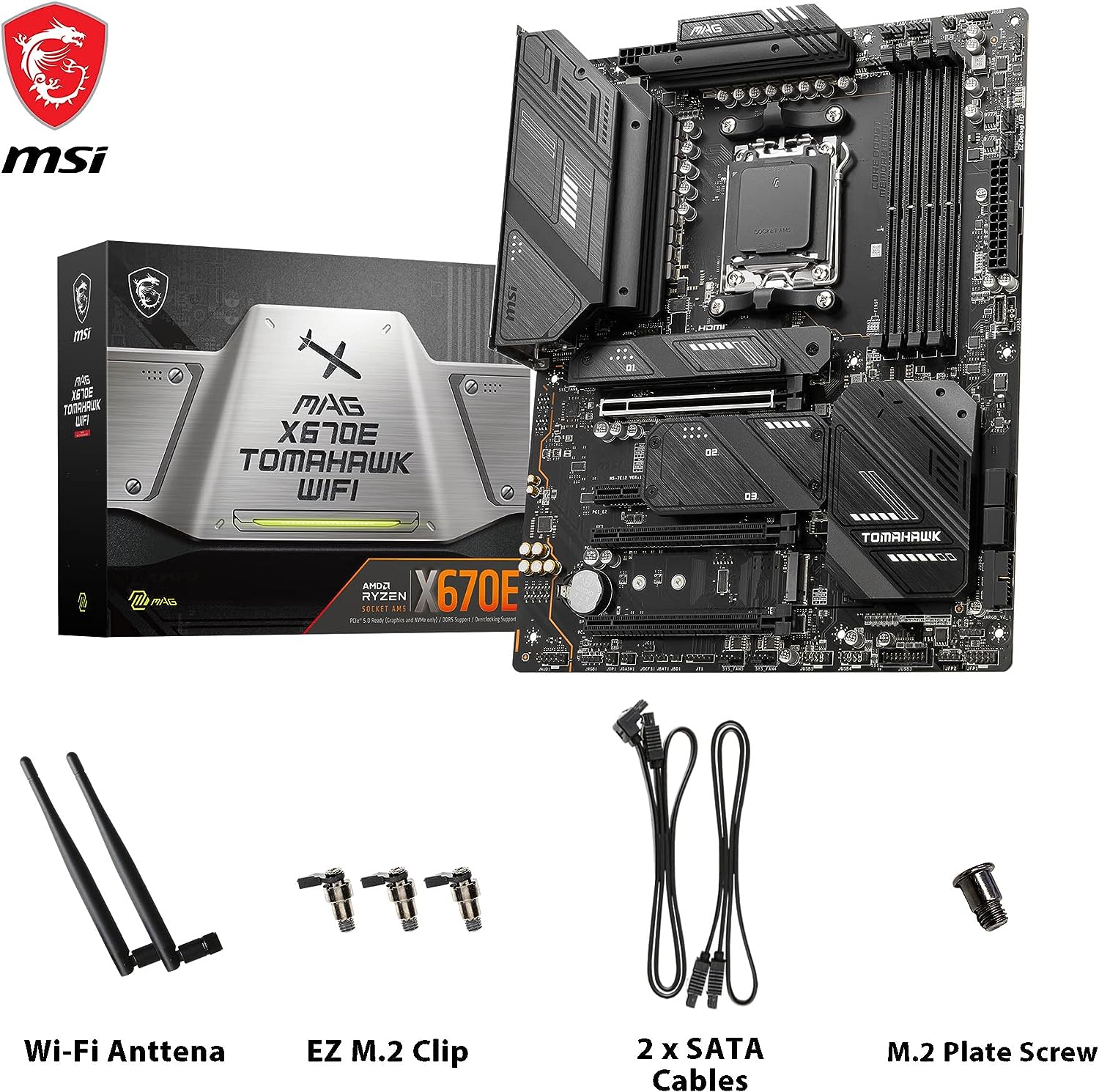 MSI MAG X670E Tomahawk WiFi X670 – Image 3