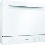Bosch SKS51E32EU - Lave-vaisselle Compact Série 2 - Pose-libre, 55 cm - 6 couverts - 5 programmes - Moteur EcoSilence Drive - Blanc [Classe énergétique F]