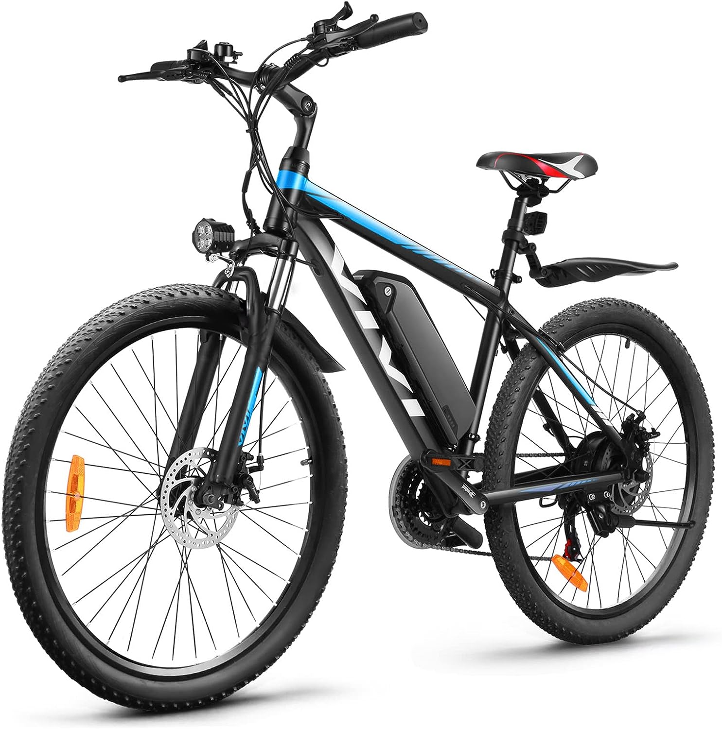 Vivi H6 Vélos électriques Adulte Unisexe, Bleu 26, Pouces