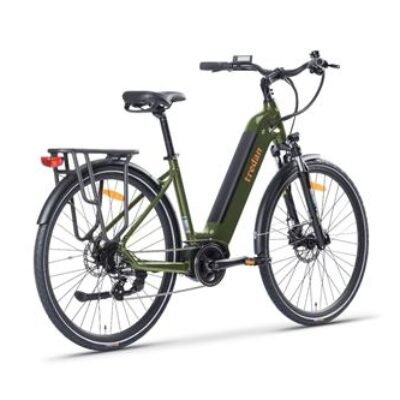 Vélo de trekking électrique Tredan Klet 450 W Taille L/XL Noir