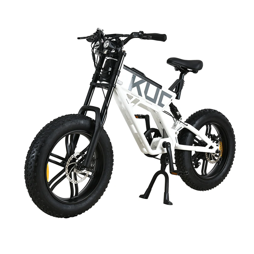 élo électrique KUGOO T01 48V 13Ah 500W 20*4.0 Pouces Autonomie de 35-45KM Charge maximale 120KG – Image 10