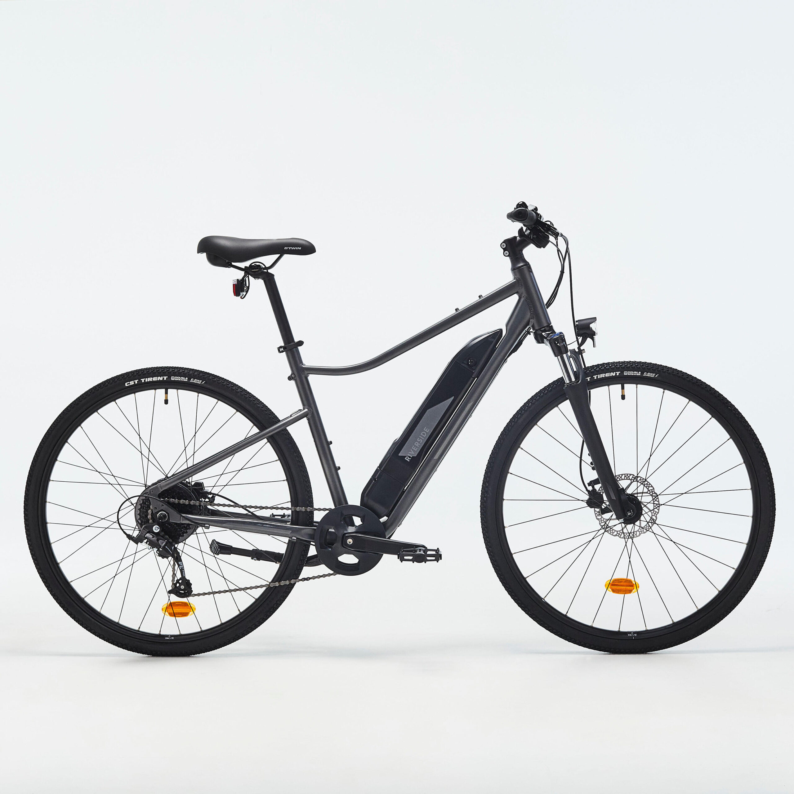 VÉLO TOUT CHEMIN ELECTRIQUE RIVERSIDE 540 E BLEU (BATTERIE NOIRE) – Image 2
