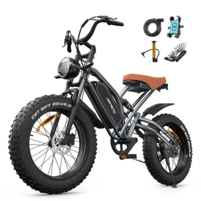 JANSNO X50 Vélo Électrique – 750W – LG Batterie Amovible 48V/14Ah – 7 Vitesse SHIMANO – Roue 20’’- French days