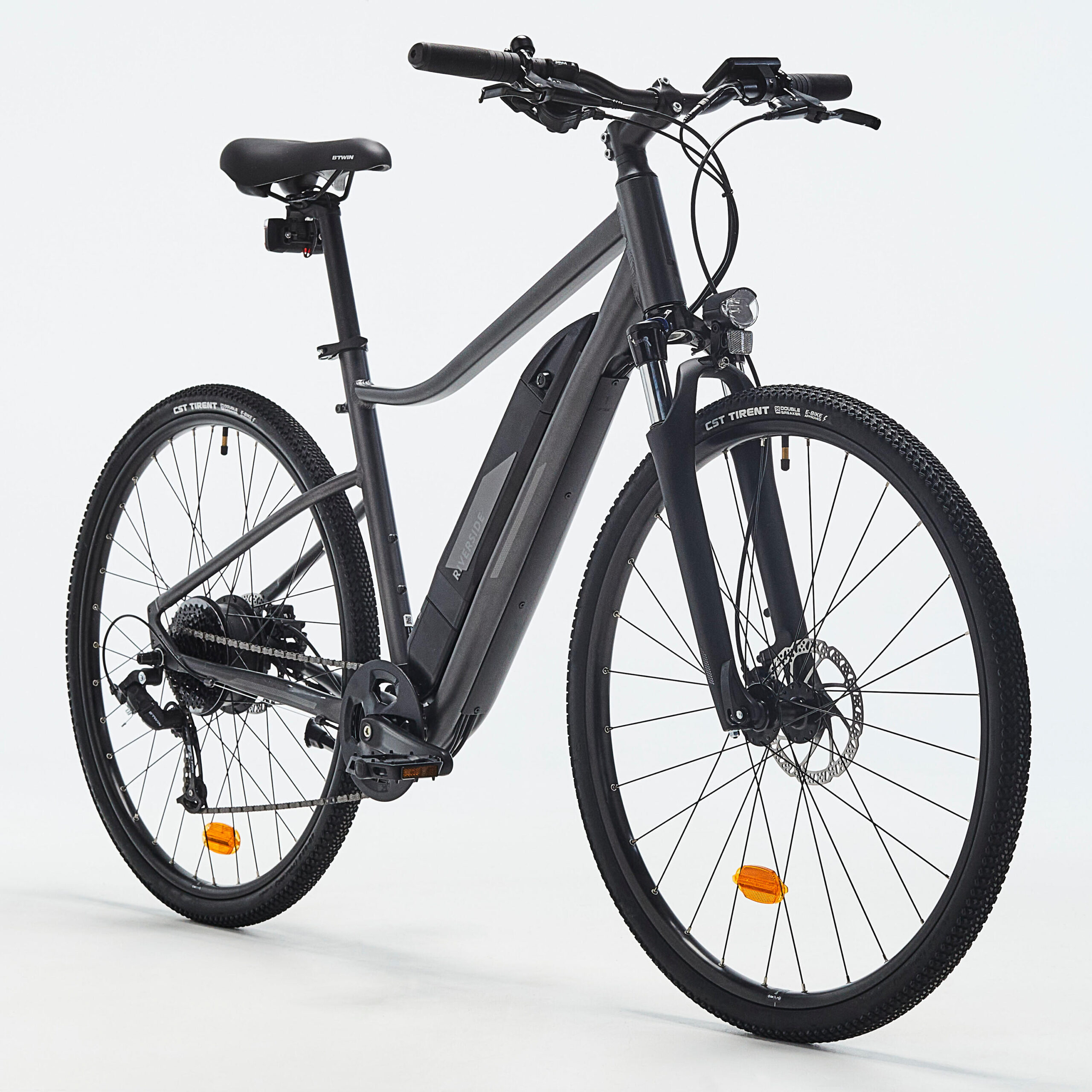 VÉLO TOUT CHEMIN ELECTRIQUE RIVERSIDE 540 E BLEU (BATTERIE NOIRE) – Image 3