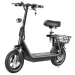 trottinette électrique BOGIST M5 Pro siège et porte-bagages 12 pouces pneu pneumatique 500W moteur jusqu'à 40 KM/H amortisseur – Image 3