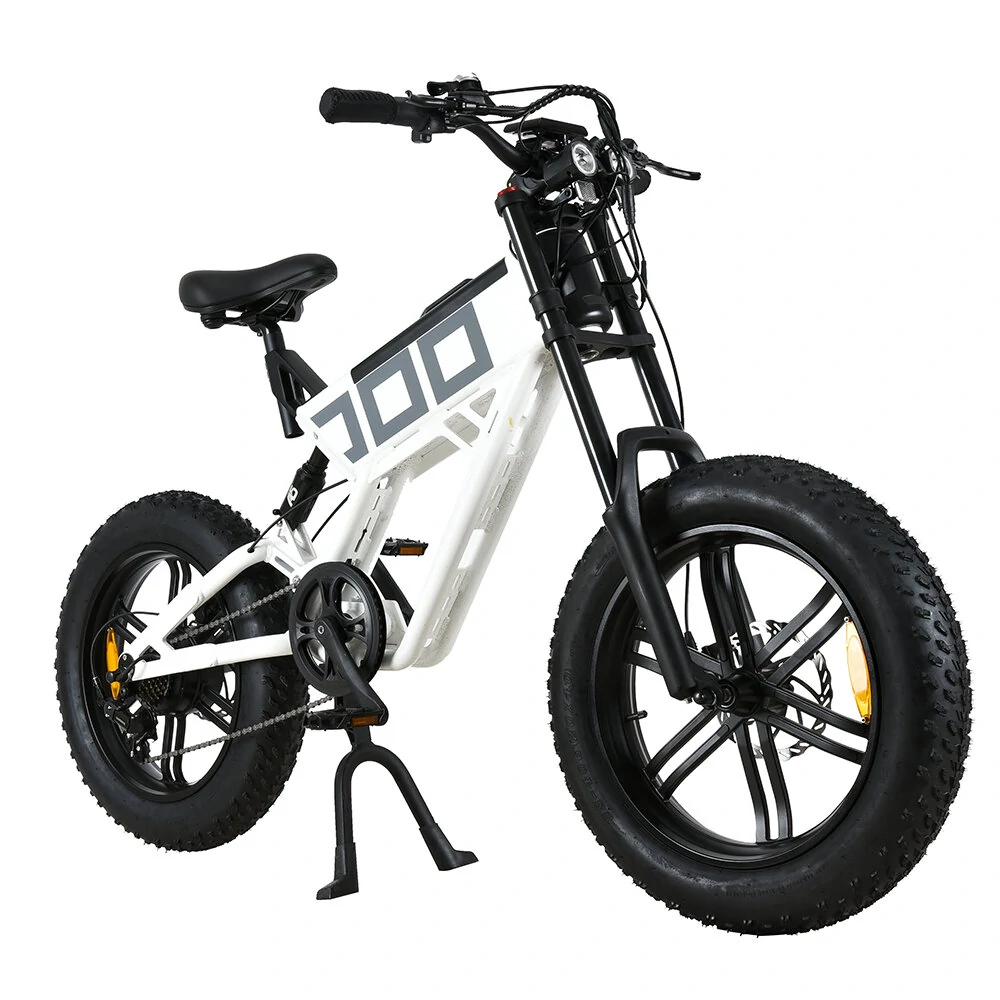 élo électrique KUGOO T01 48V 13Ah 500W 20*4.0 Pouces Autonomie de 35-45KM Charge maximale 120KG – Image 5
