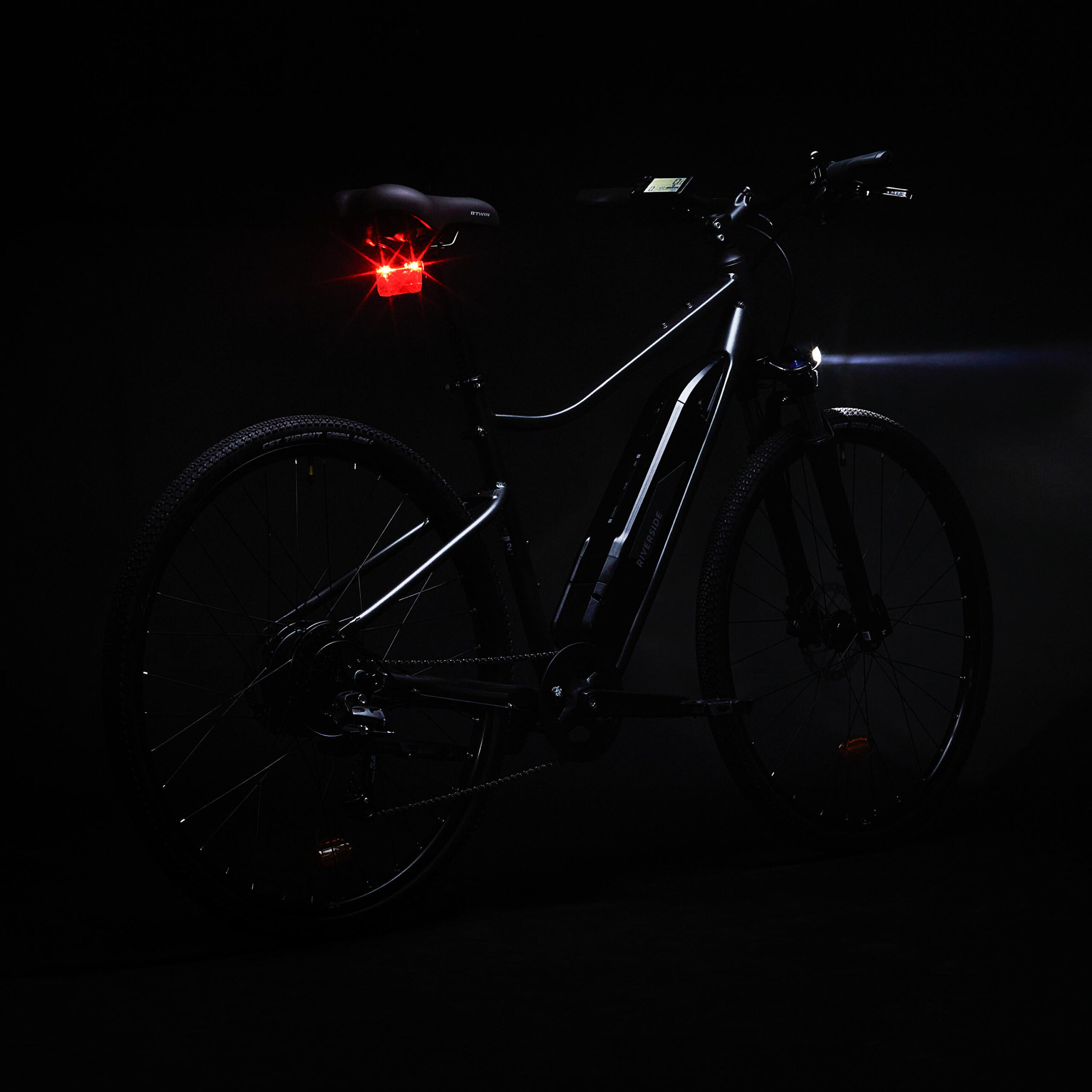 VÉLO TOUT CHEMIN ELECTRIQUE RIVERSIDE 540 E BLEU (BATTERIE NOIRE) – Image 7