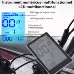 Fat Bike Electrique Velo Electrique Pliable Y20 Gros Pneu 20"* 4",Batterie 48V/15Ah, Vélo de Montagne de Ville Longue Autonomie 40-100km,Velo Electrique Homme Femme – Image 3