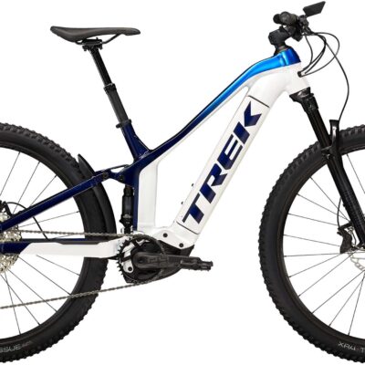 Trek Powerfly FS 7 Crystal White / Alpine-Dark Blue Fade