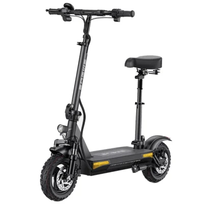 ENGWE S6 15,6Ah 48V 500W (PIC 700W) Trottinette électrique tout-terrain pliable de 10 pouces avec siège et pneus, autonomie de 60-70 km et charge maximale de 120 kg.