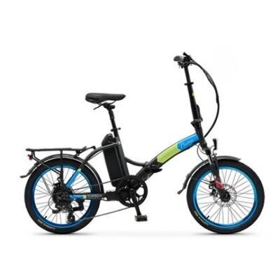 Vélo électrique pliable Argento MGF Piuma 250 W Noir et Bleu