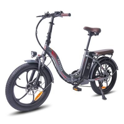 Vélo électrique FAFREES F20 Pro Pliable Batterie 36V 18Ah Vitesse Max 25km/h Gris