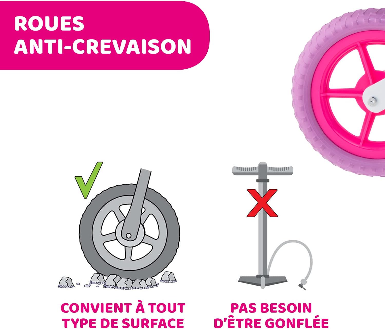 Chicco Draisienne Bébé, Velo sans Pédales avec Guidon et Selle Réglables, 25 Kg Maxi, Comet - Jeux pour Enfants de 2 à 5 Ans – Image 6