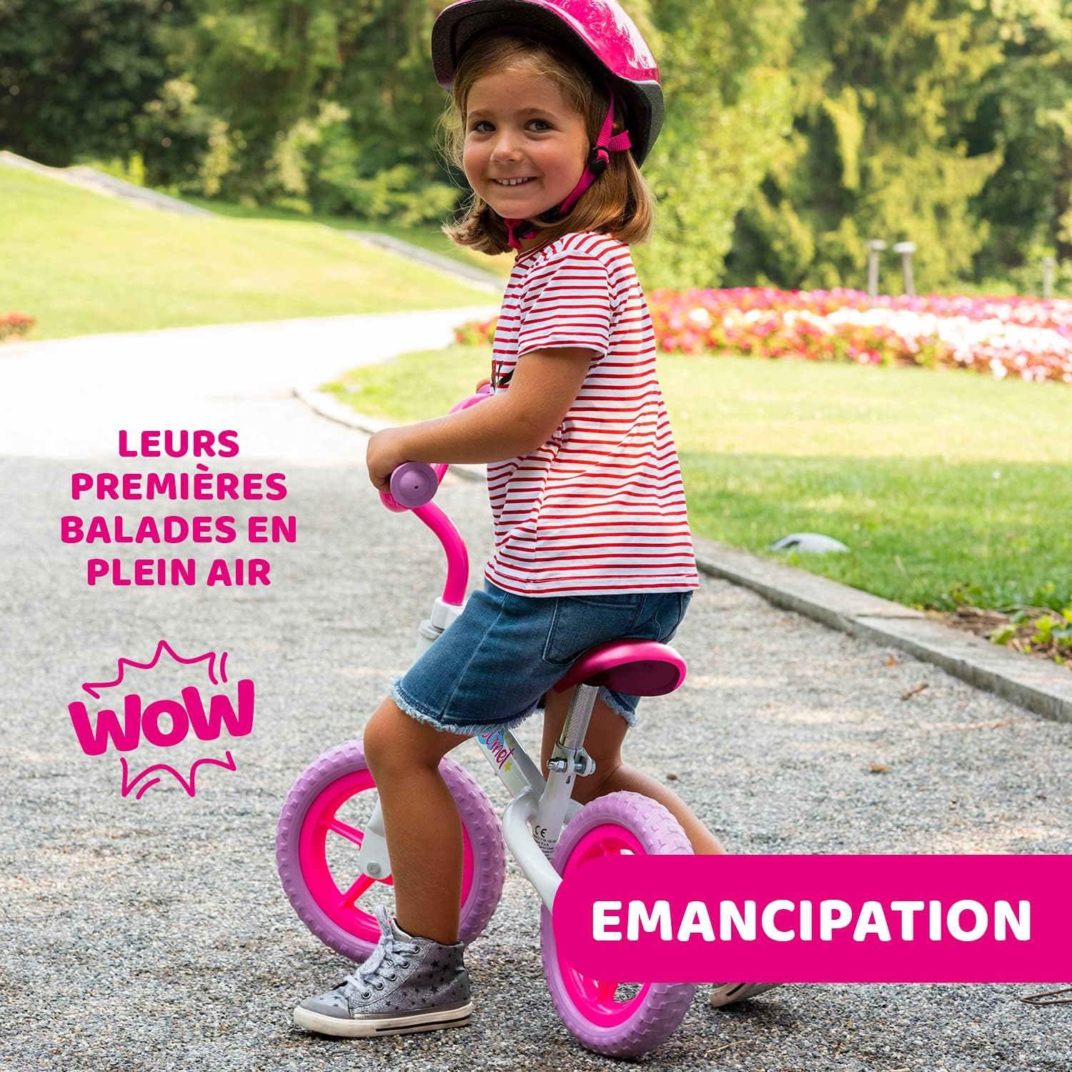 Chicco Draisienne Bébé, Velo sans Pédales avec Guidon et Selle Réglables, 25 Kg Maxi, Comet - Jeux pour Enfants de 2 à 5 Ans – Image 2