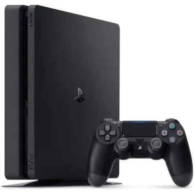 Console PS4 Slim 500Go Noire/Jet Black – Châssis F – PlayStation Officiel