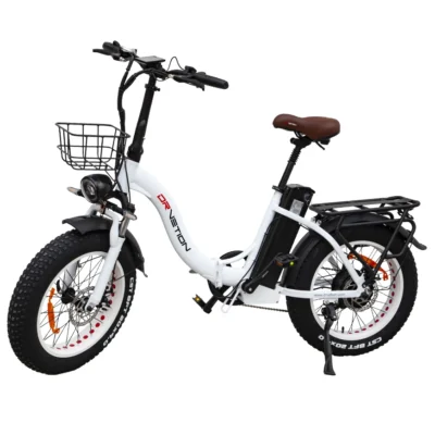 DRVETION CT20 48V 20AH Batterie Samsung 750W 20 * 4,0 Pouces Vélo électrique pliable à pneus gras 80-110KM Kilométrage maximal 150KG Charge utile Vélo électrique