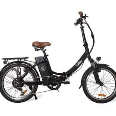 Vélo électrique pliable Velair Urban 250 W Noir