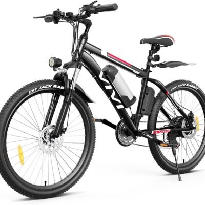 Vivi Vélo Électrique Vélo de Montagne Électrique pour Adulte, 26 Pouces Velo Electrique 250W Ebike de avec Batterie Lithium-ION Amovible 8Ah, Professionnel 21 Vitesses