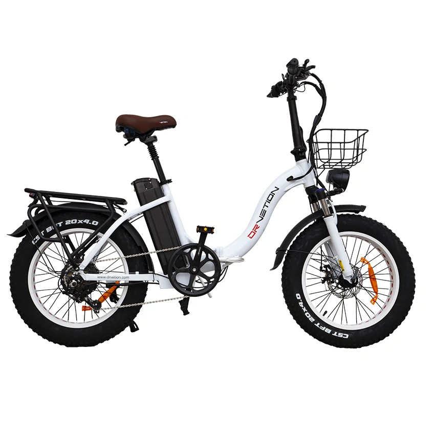 DRVETION CT20 48V 20AH Batterie Samsung 750W 20 * 4,0 Pouces Vélo électrique pliable à pneus gras 80-110KM Kilométrage maximal 150KG Charge utile Vélo électrique – Image 5