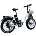 DRVETION CT20 48V 20AH Batterie Samsung 750W 20 * 4,0 Pouces Vélo électrique pliable à pneus gras 80-110KM Kilométrage maximal 150KG Charge utile Vélo électrique – Image 7