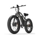 Vélo électrique LANKELEISI MG740PLUS 45km/h 1000W moteur Pneus 26 " 20Ah Noir