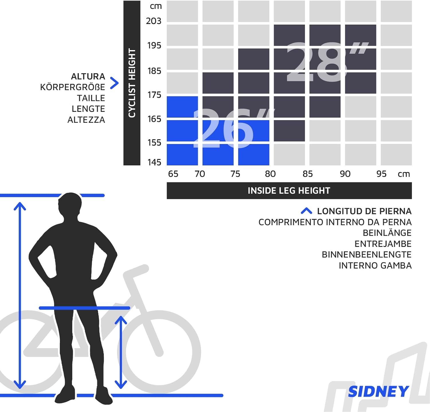 URBANBIKER Vélo électrique Ville Sidney,Blanc, 26". Batterie Lithium (cellules Samsung) ION 540 Wh (15 Ah 36 V), 7 Vitesses. Freins hydrauliques. – Image 7