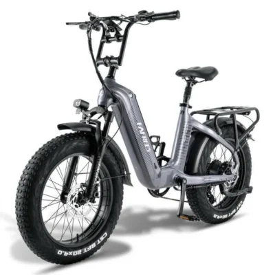 velo electrique Fafrees F20 Master 20 pouces Autonomie 120km Amortisseur avant VTC Fat bike Batterie 48V22.5Ah Noir