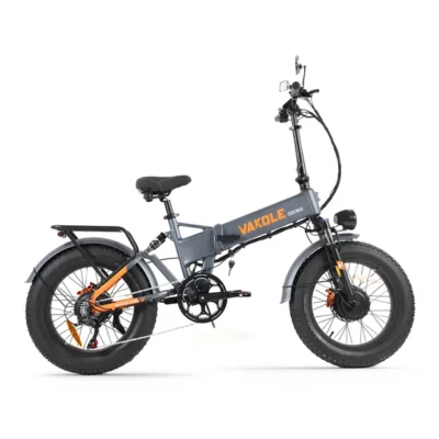 CO20 Max Fat Bike Électrique Pliant avec Bimoteur